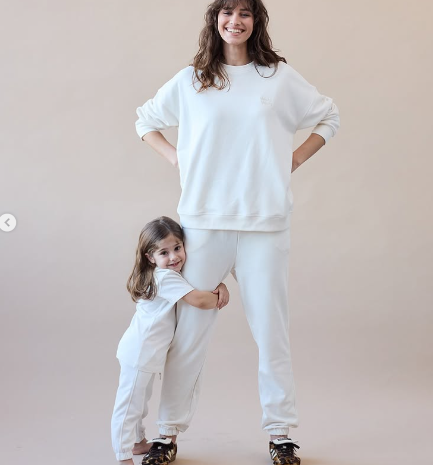 Anne Çocuk Uyumlu Tişört Kombini
