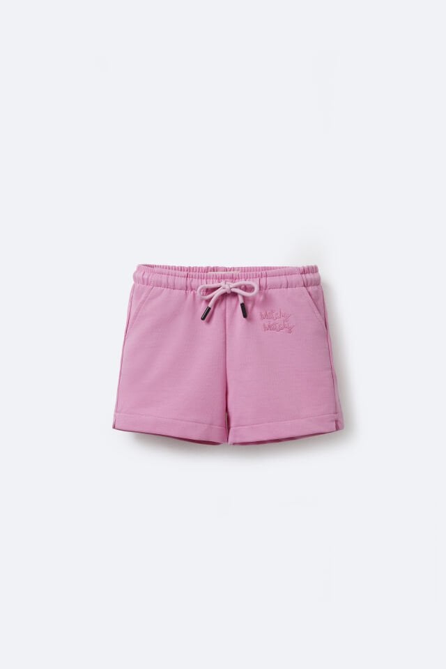 Kız Çocuk Pinky Bermuda Şort
