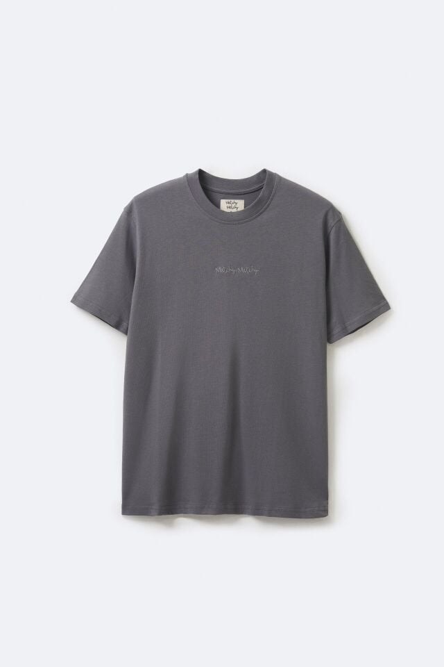 Erkek Antrasit T-shirt