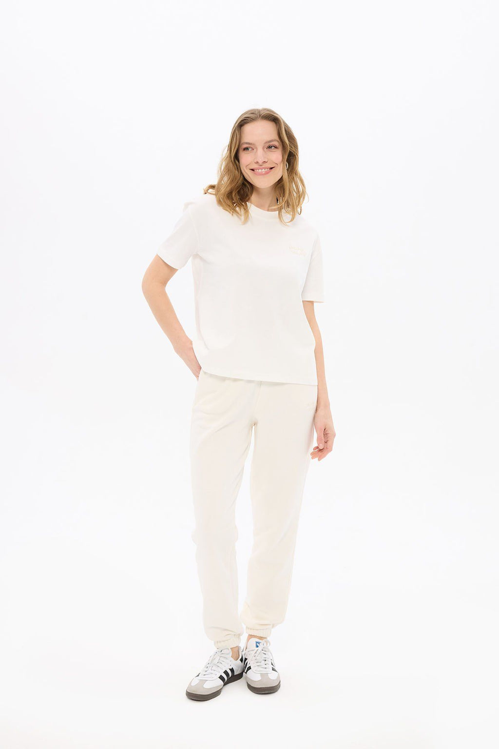 Kadın White Rose T-shirt