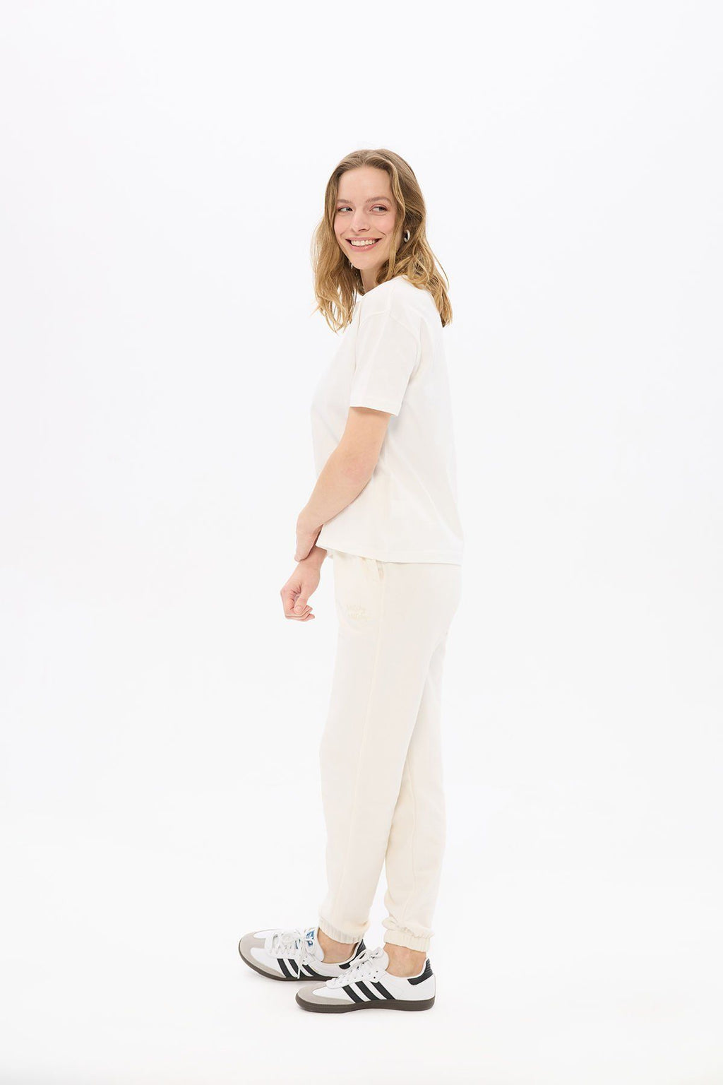 Kadın White Rose T-shirt