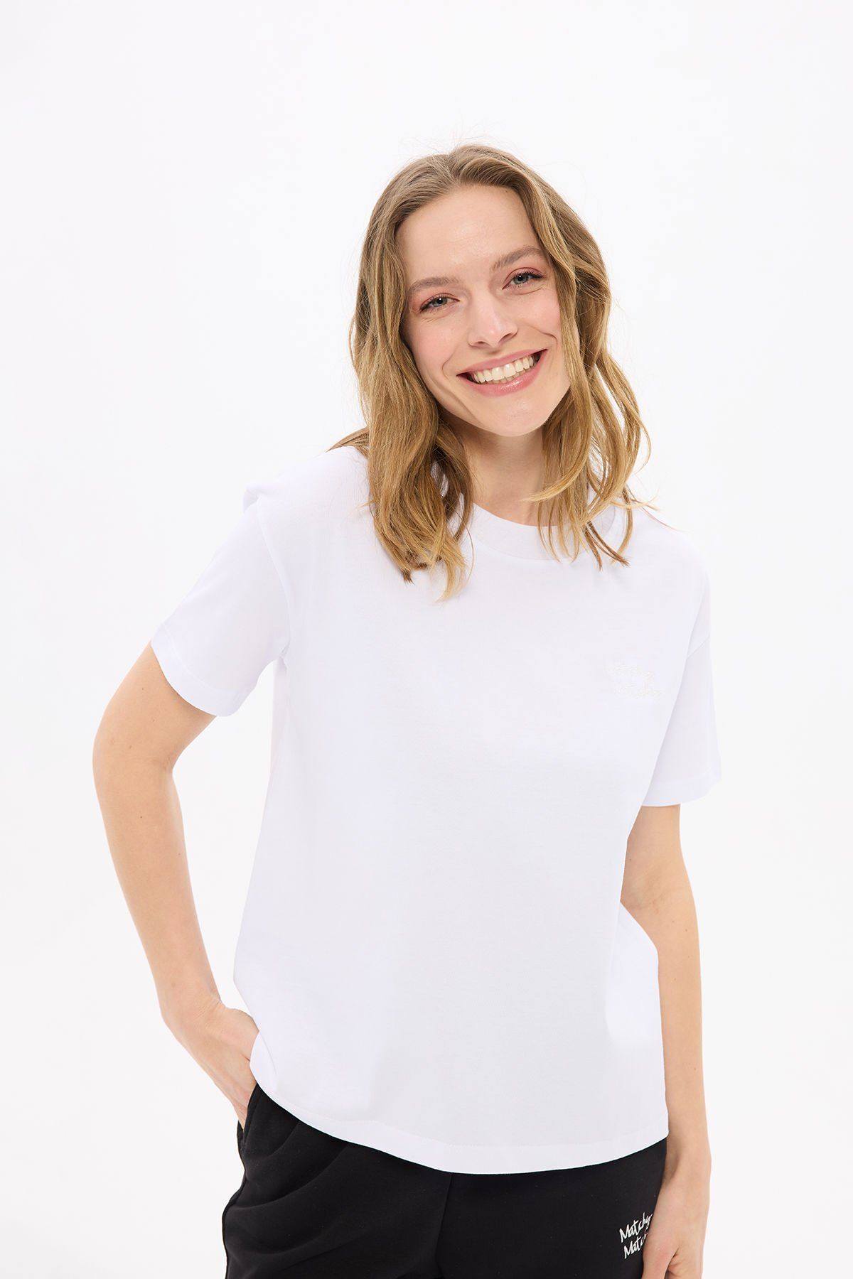 Kadın White T-shirt