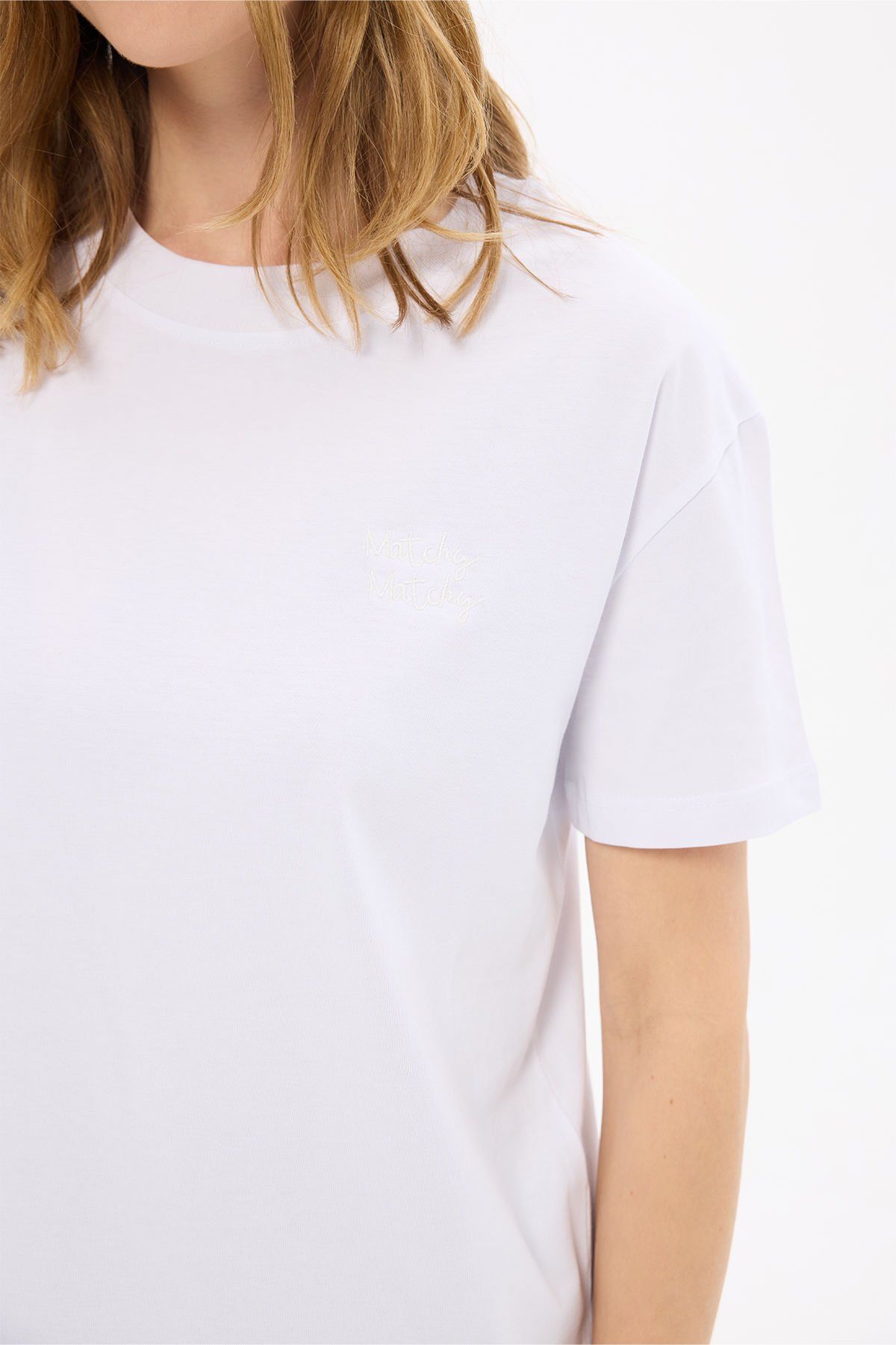 Kadın White T-shirt
