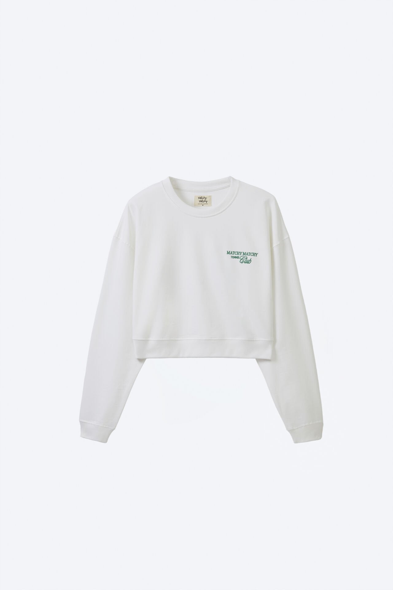 Kadın Beyaz Tennis Club Sweatshirt