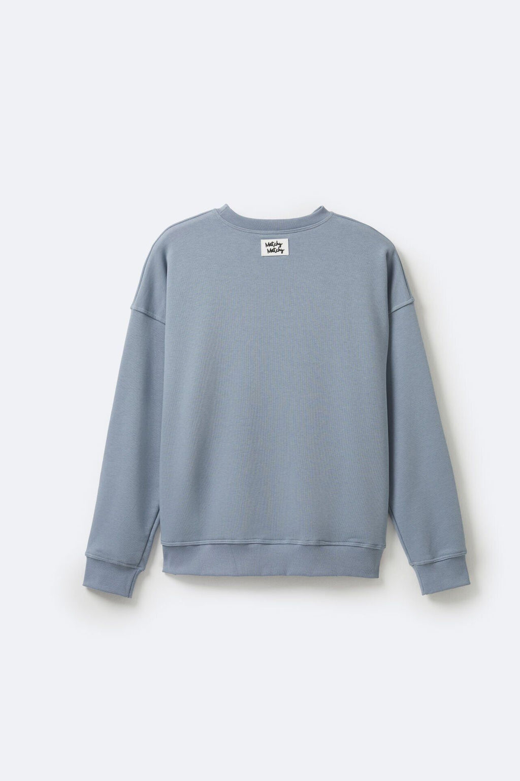 Kadın Blue Oversize Sweatshirt