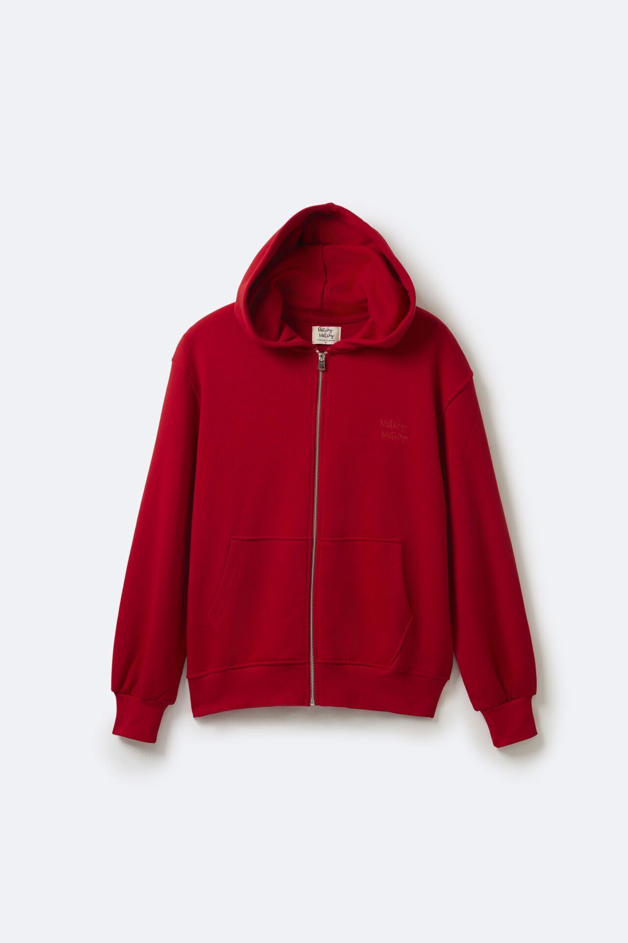Kadın Kapüşonlu Red Sweatshirt