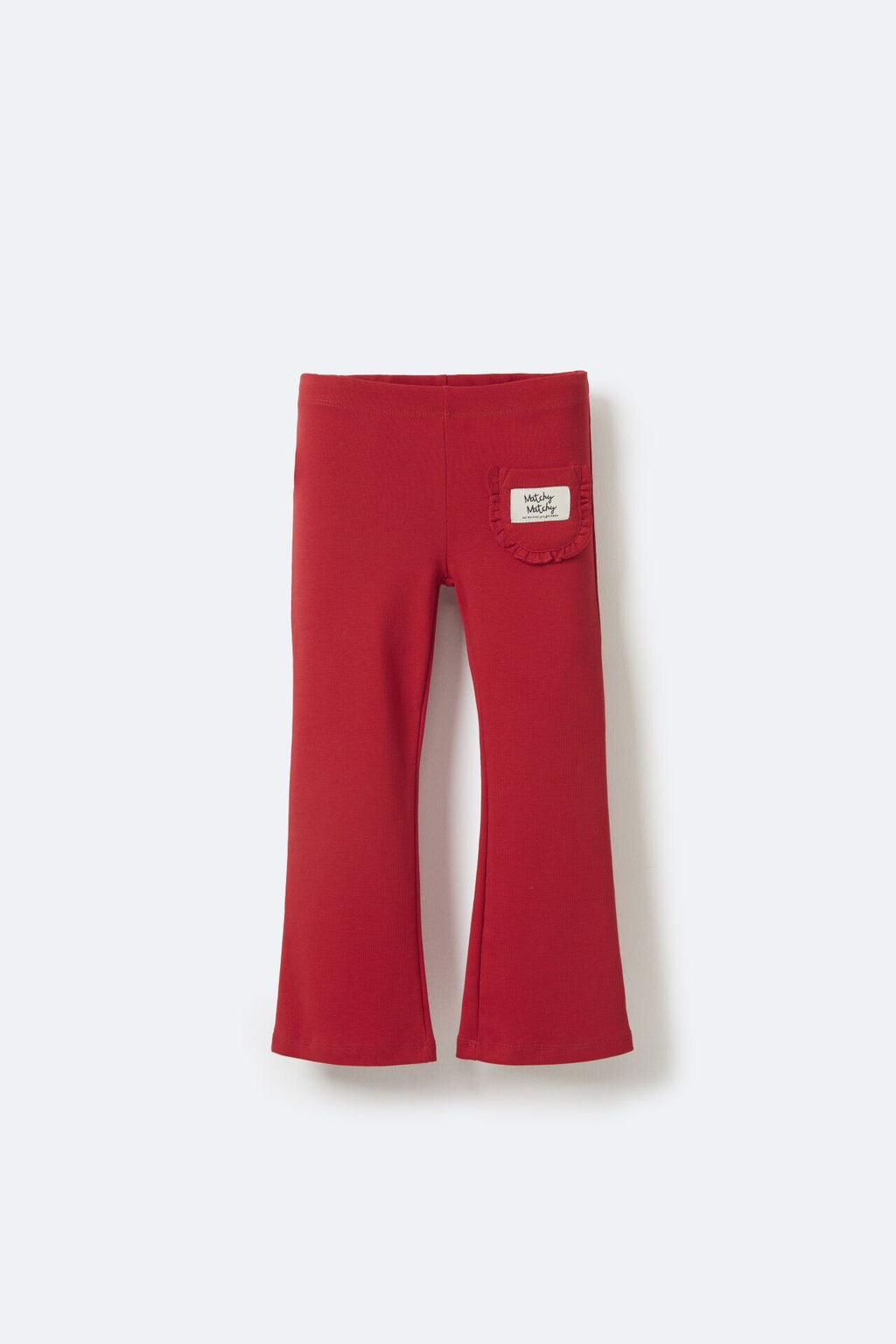 Çocuk Red Uzun İspanyol Paça Tayt