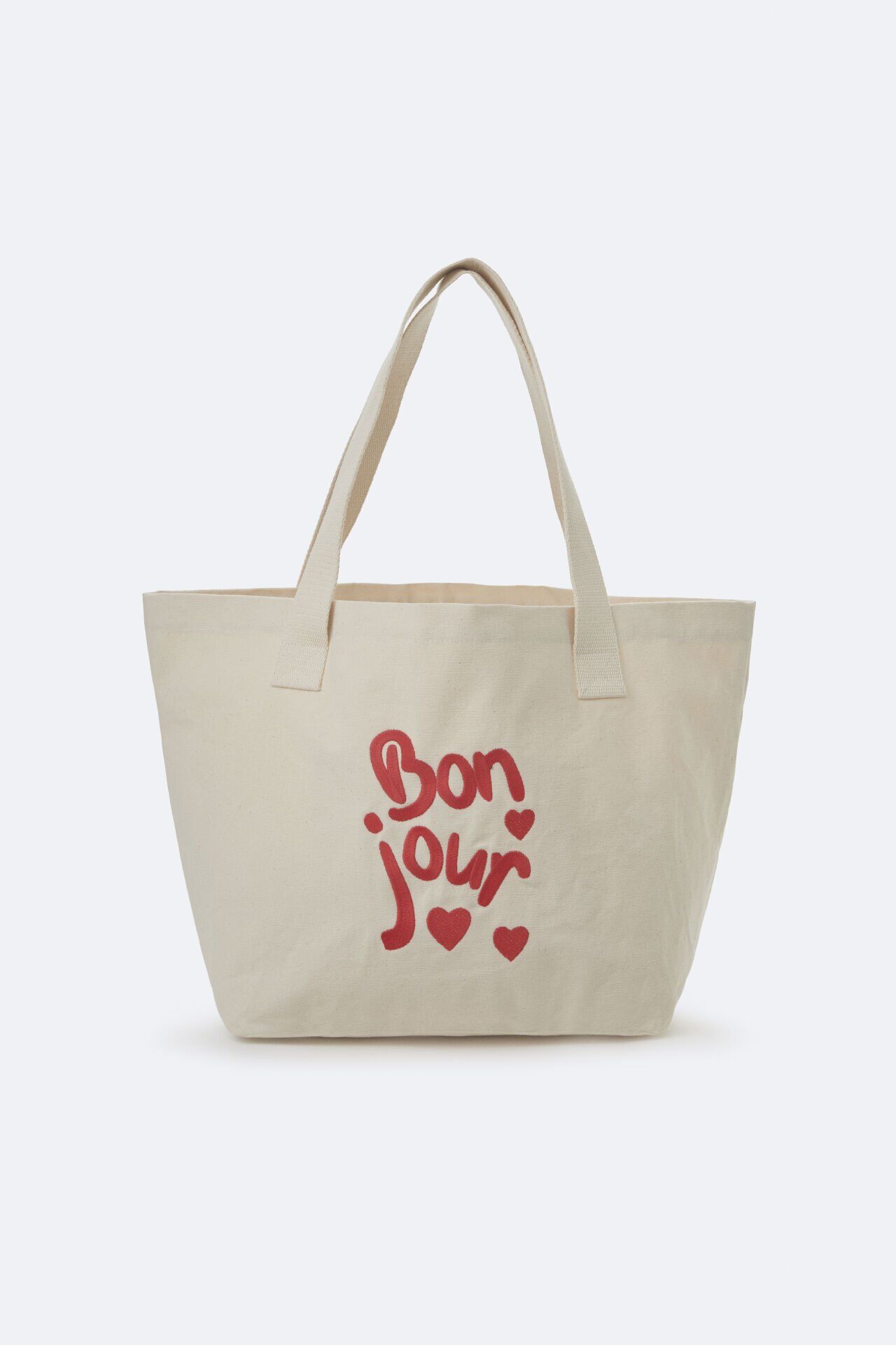 Bonjour Çift Taraflı Bez Çanta