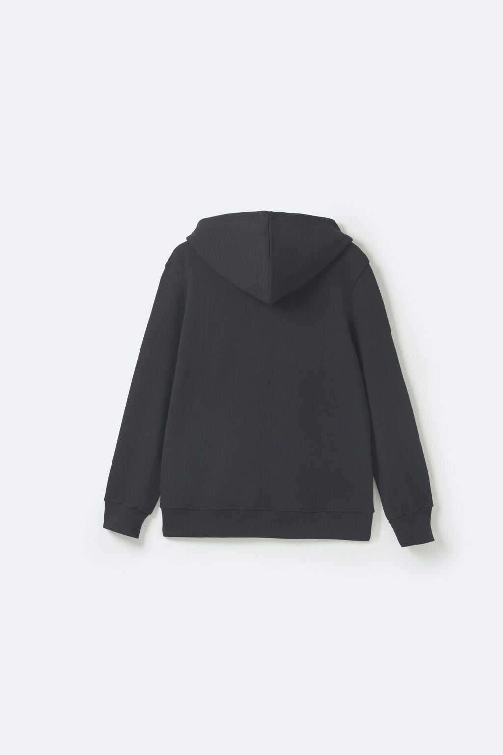 Erkek Kapüşonlu Black Sweatshirt