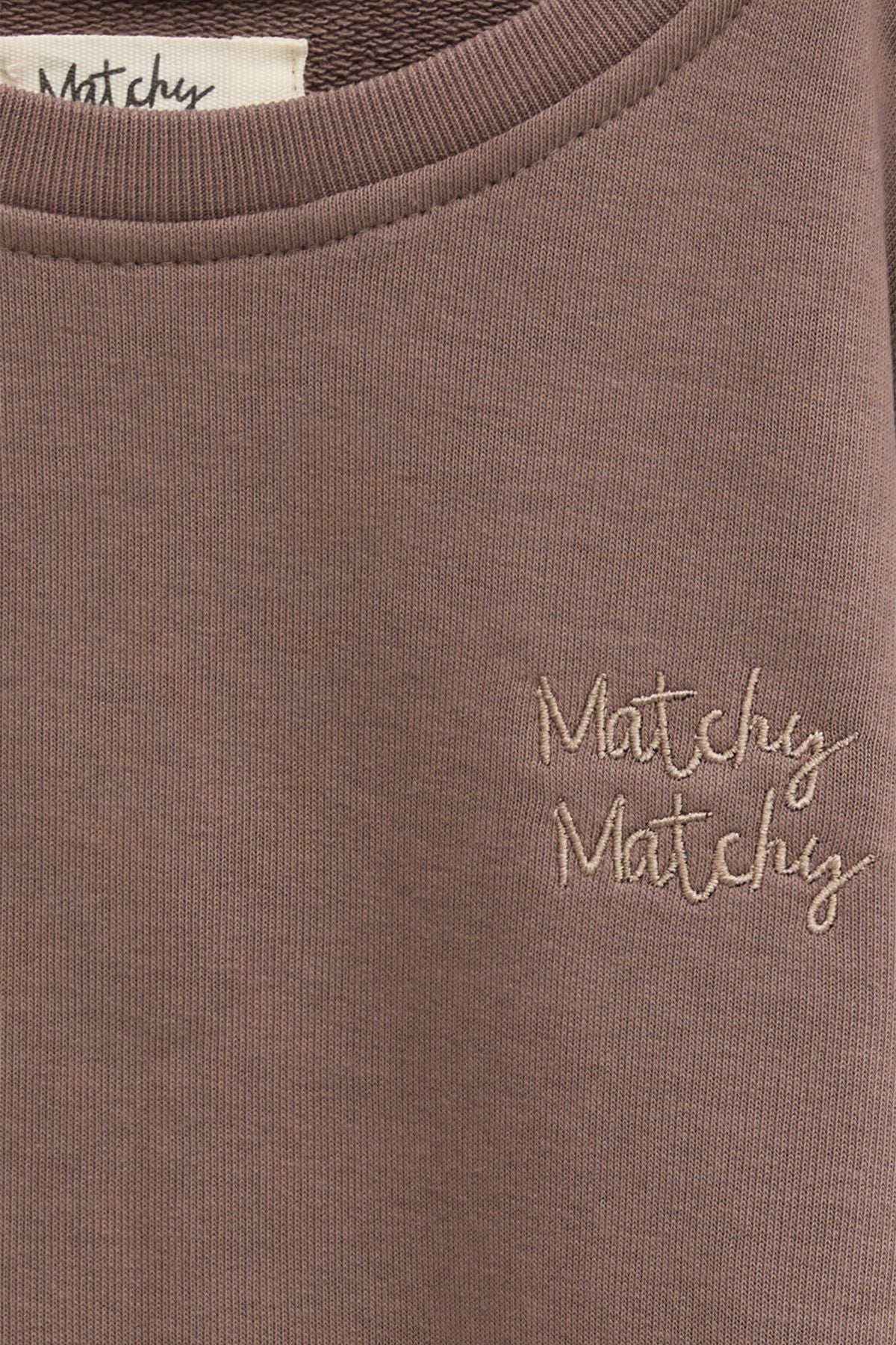 Çocuk Espresso Sweatshirt