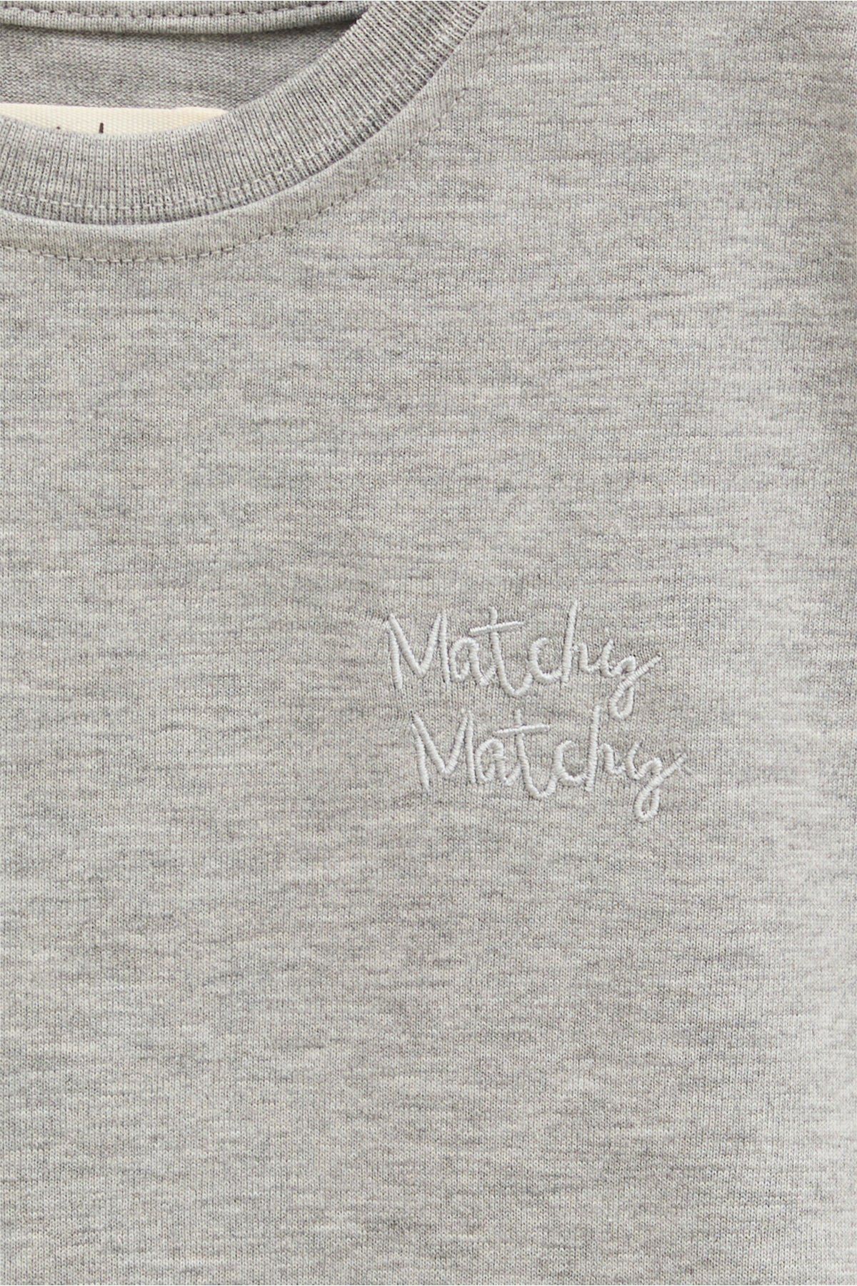 Çocuk Grey T-shirt