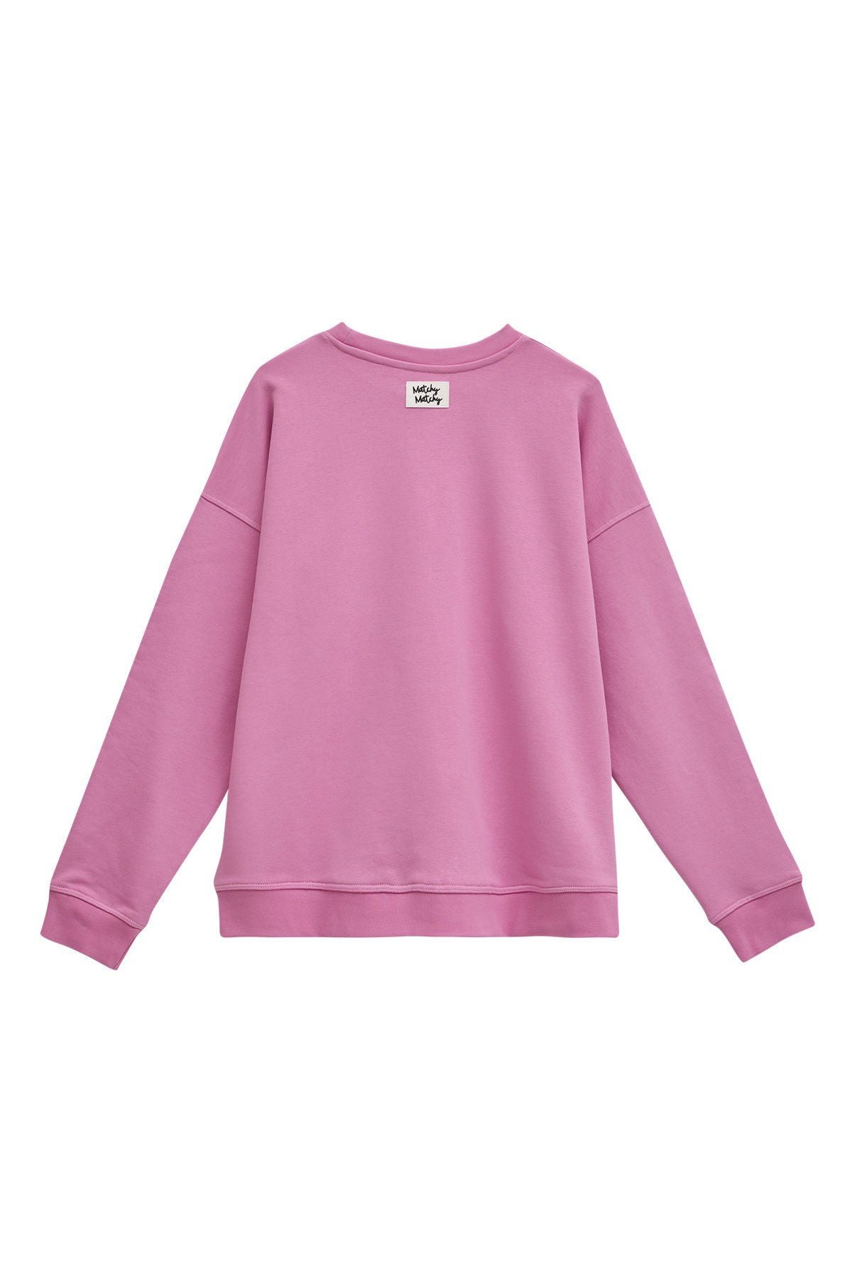 Kadın Pinky Oversize Sweatshirt