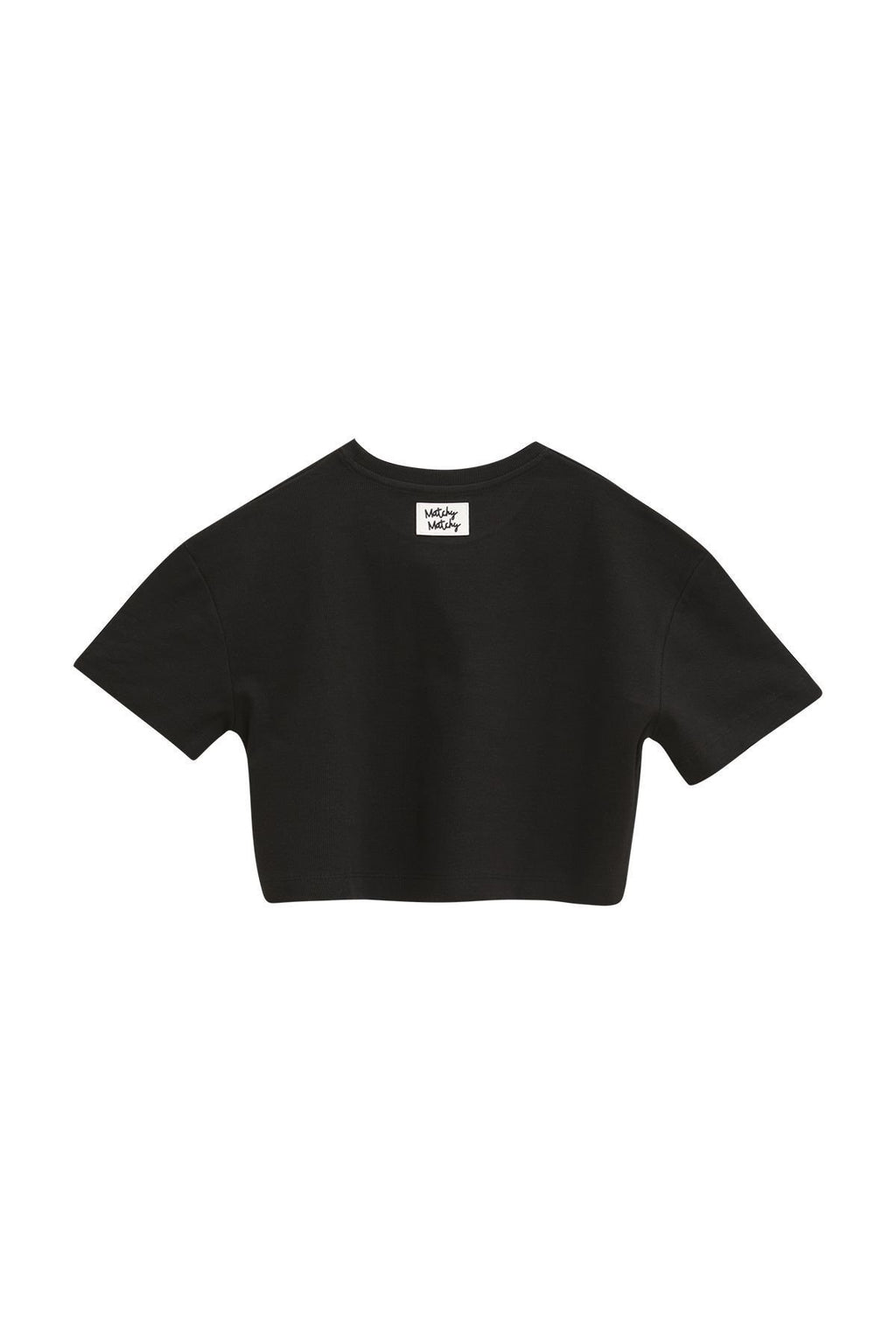 Kadın Pia Black Crop Top Skirt Set