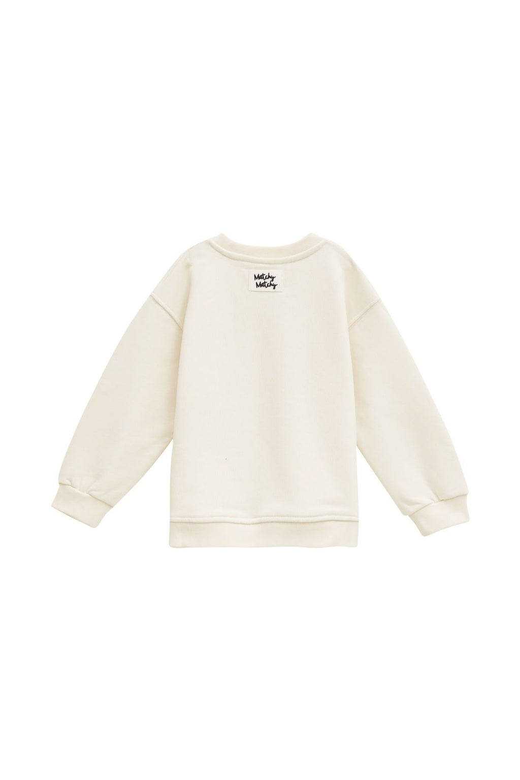 Çocuk White Rose Sweatshirt