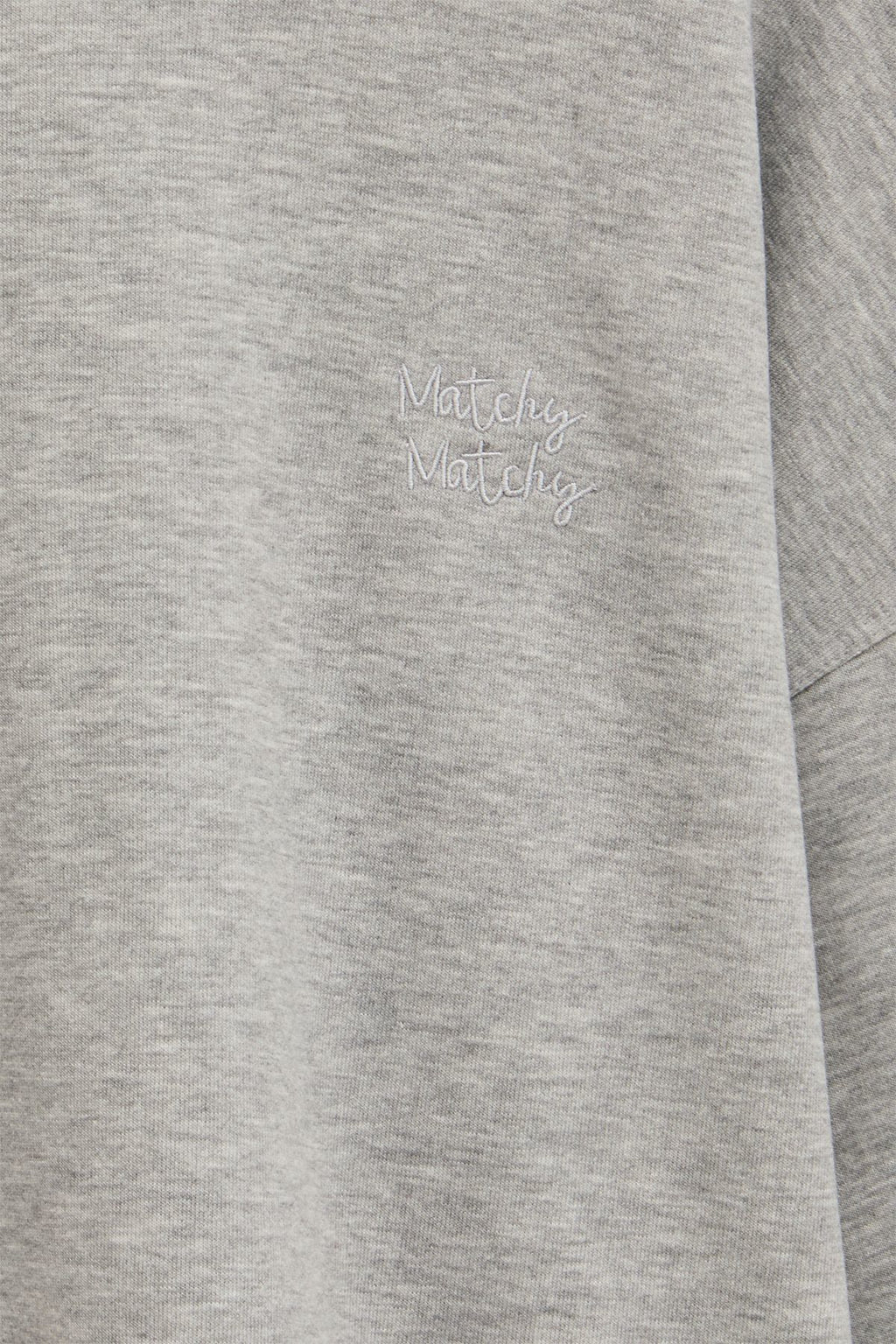 Kadın Grey Oversize Sweatshirt