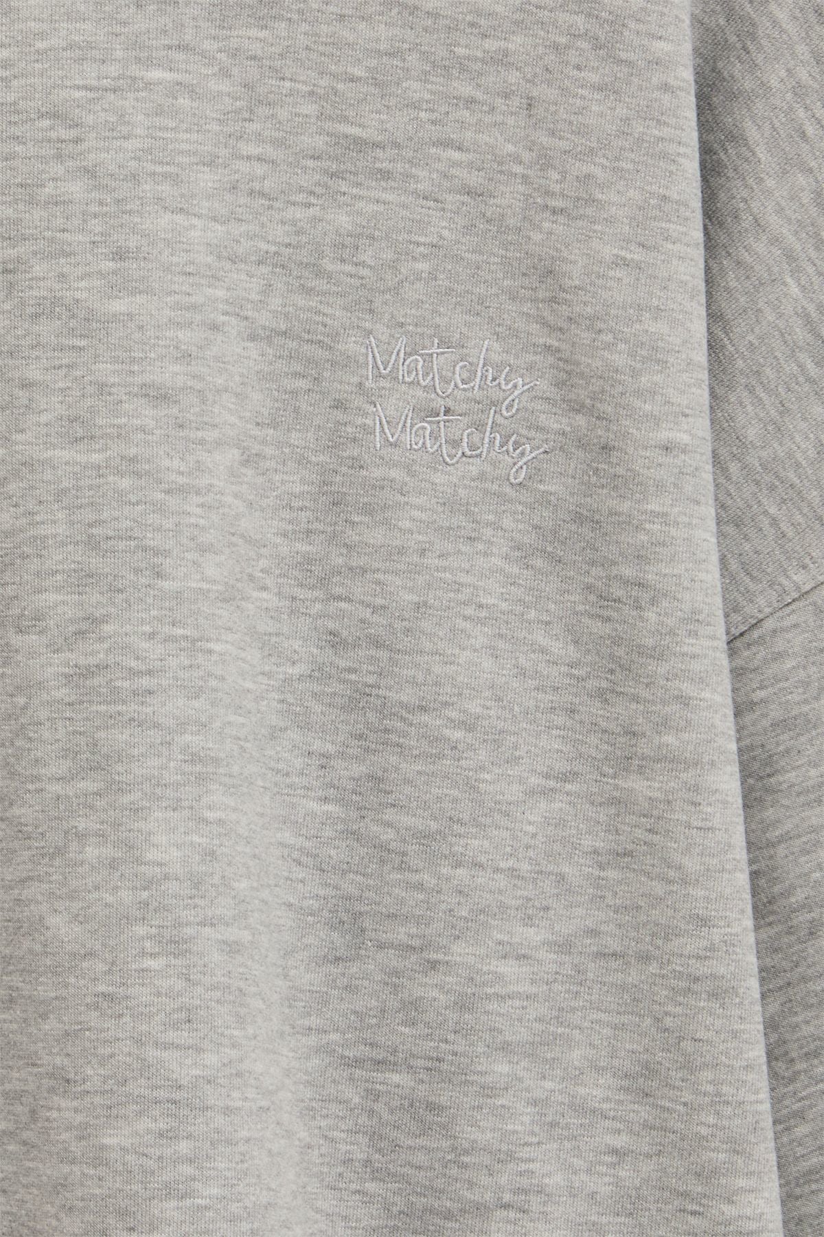 Kadın Grey Oversize Sweatshirt