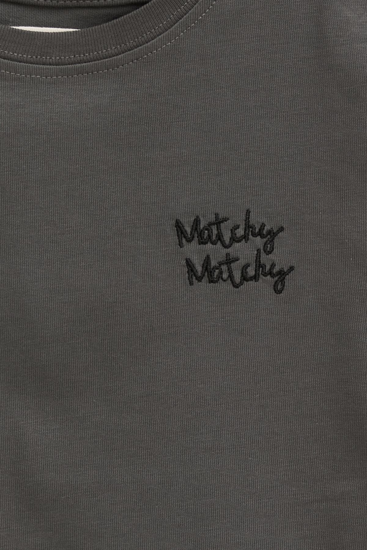 Çocuk Antrasit T-shirt