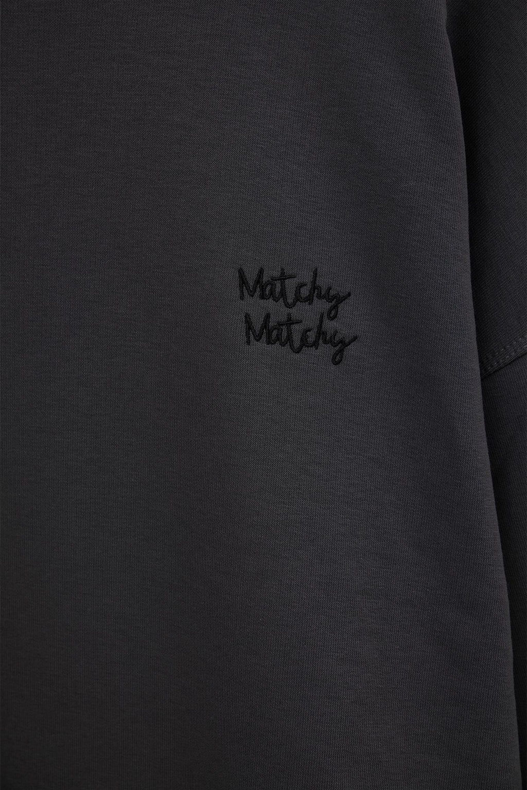 Kadın Antrasit Oversize Sweatshirt