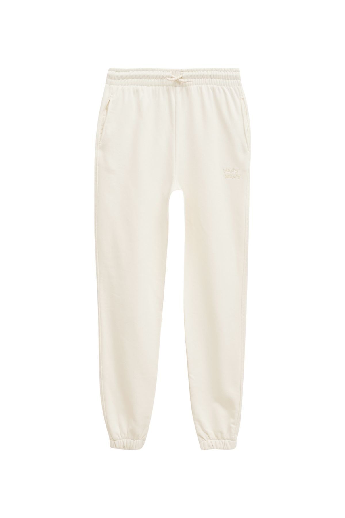 Kadın White Rose Sweatpant