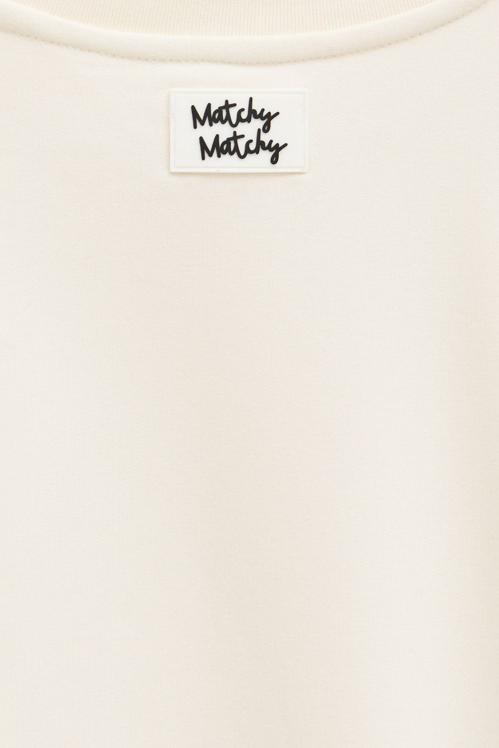 Kadın White Rose Oversize Sweatshirt