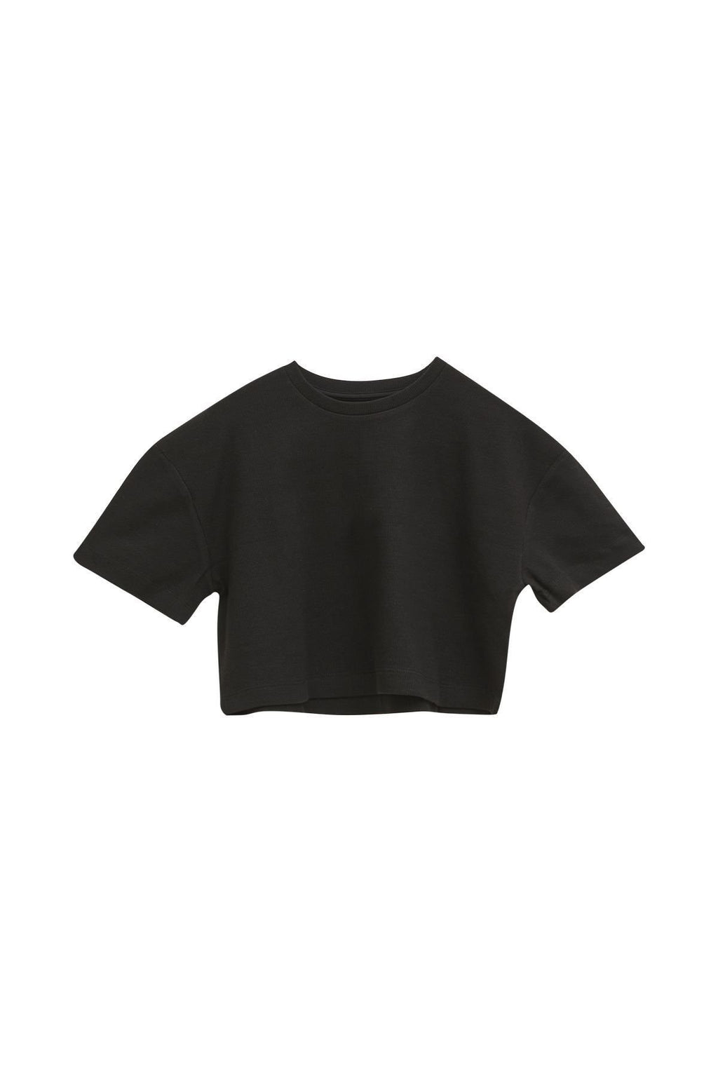 Kadın Pia Black Crop Top Skirt Set