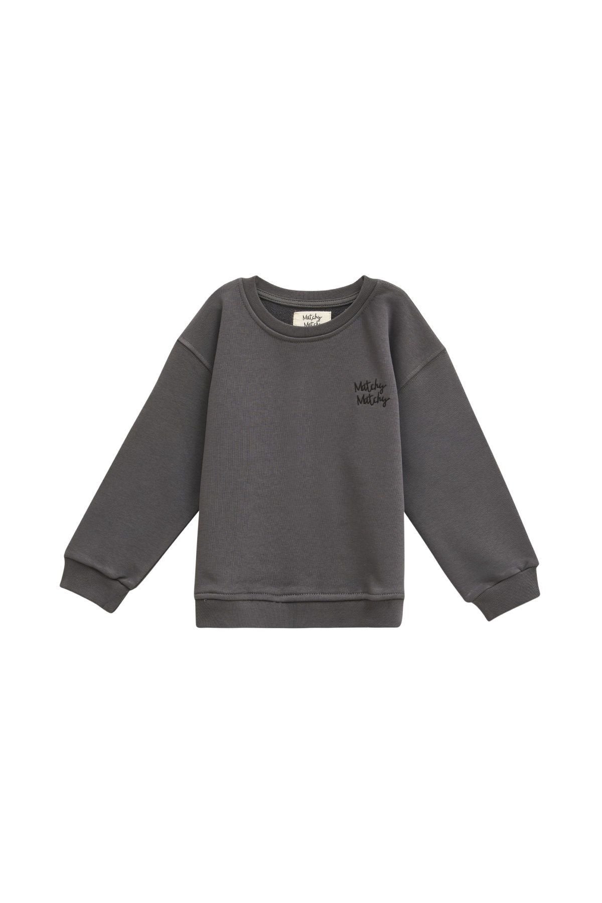 Çocuk Antrasit Sweatshirt