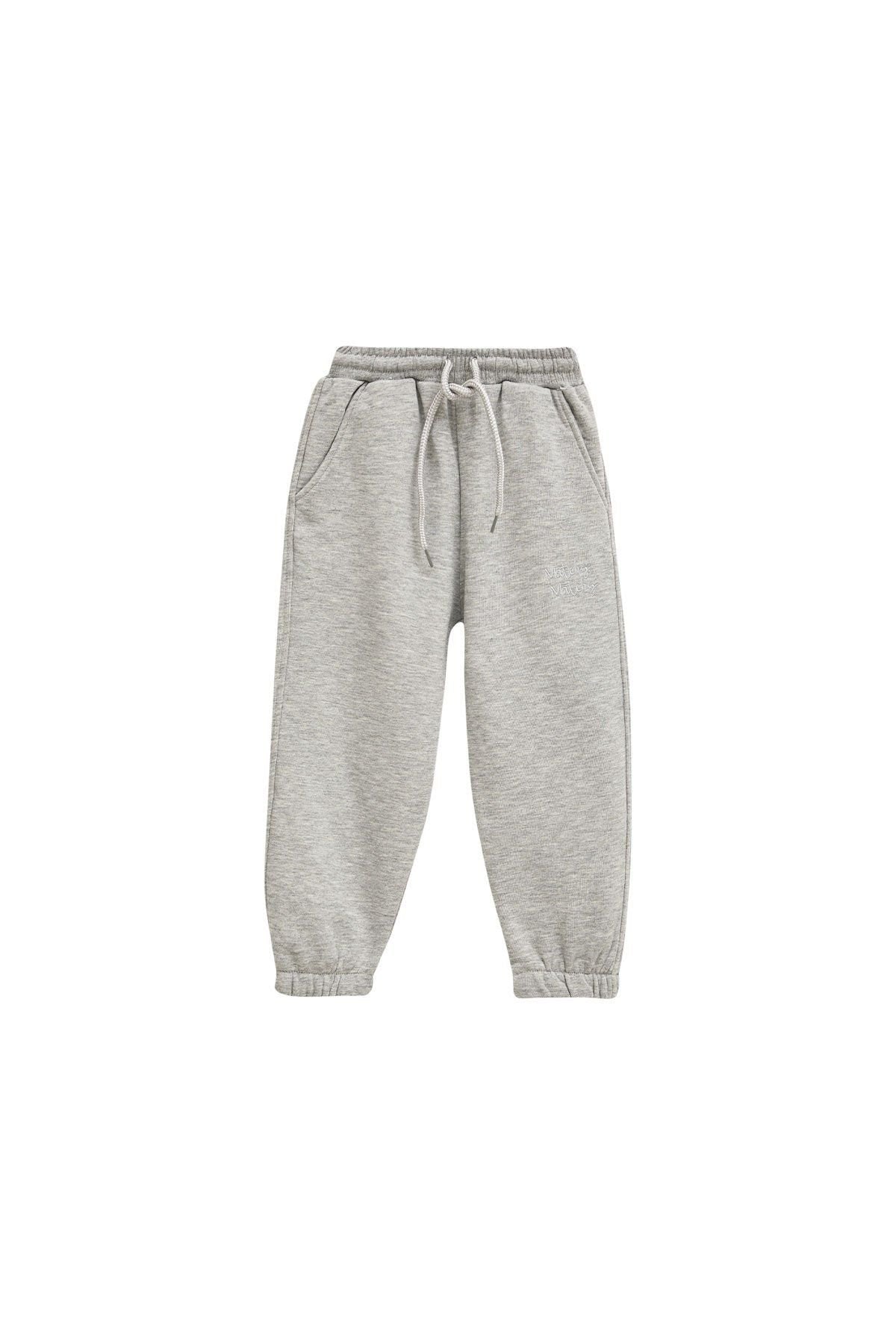 Çocuk Grey Sweatpant