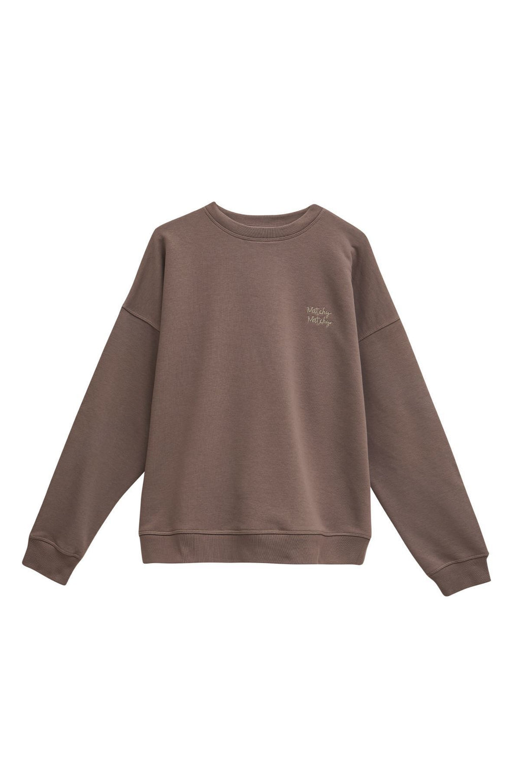 Kadın Espresso Oversize Sweatshirt