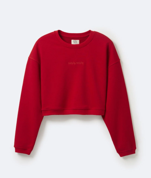 Kadın Crop Sweatshirt