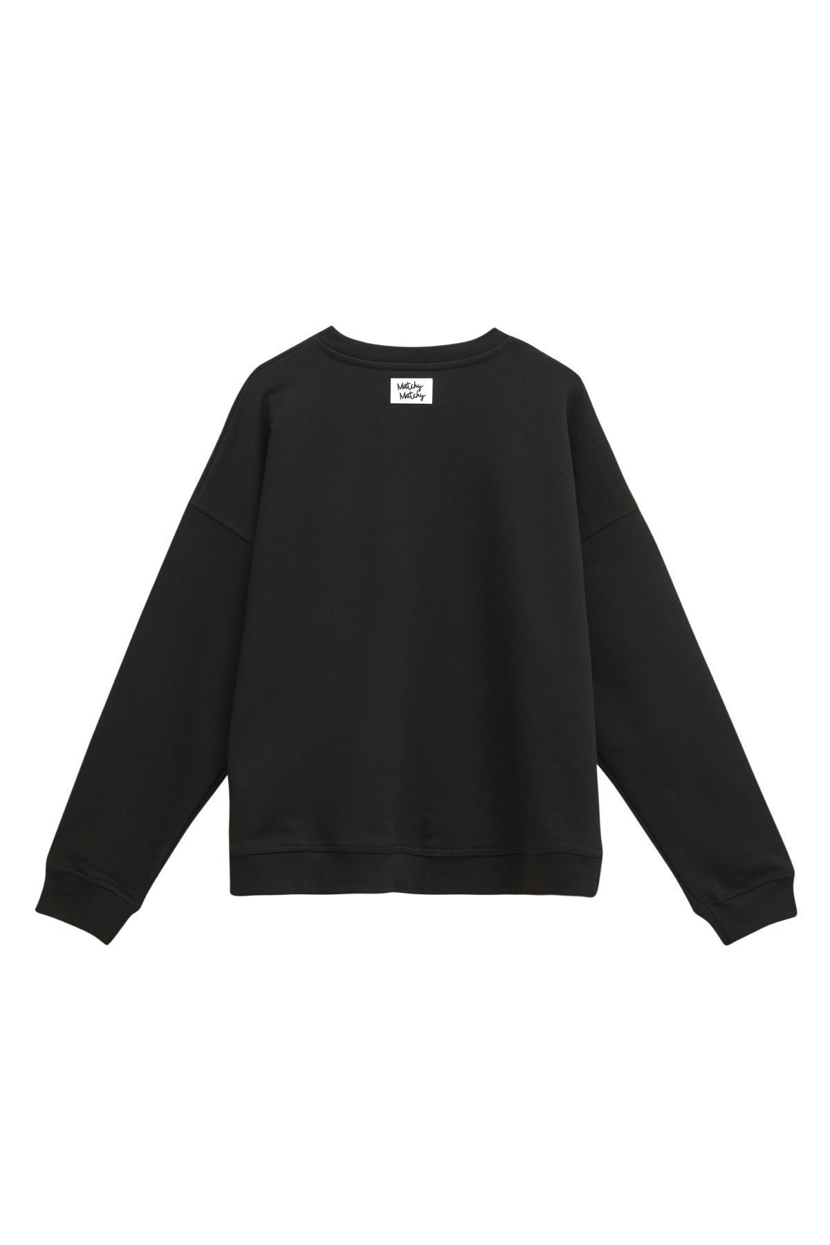 Kadın Black Oversize Sweatshirt