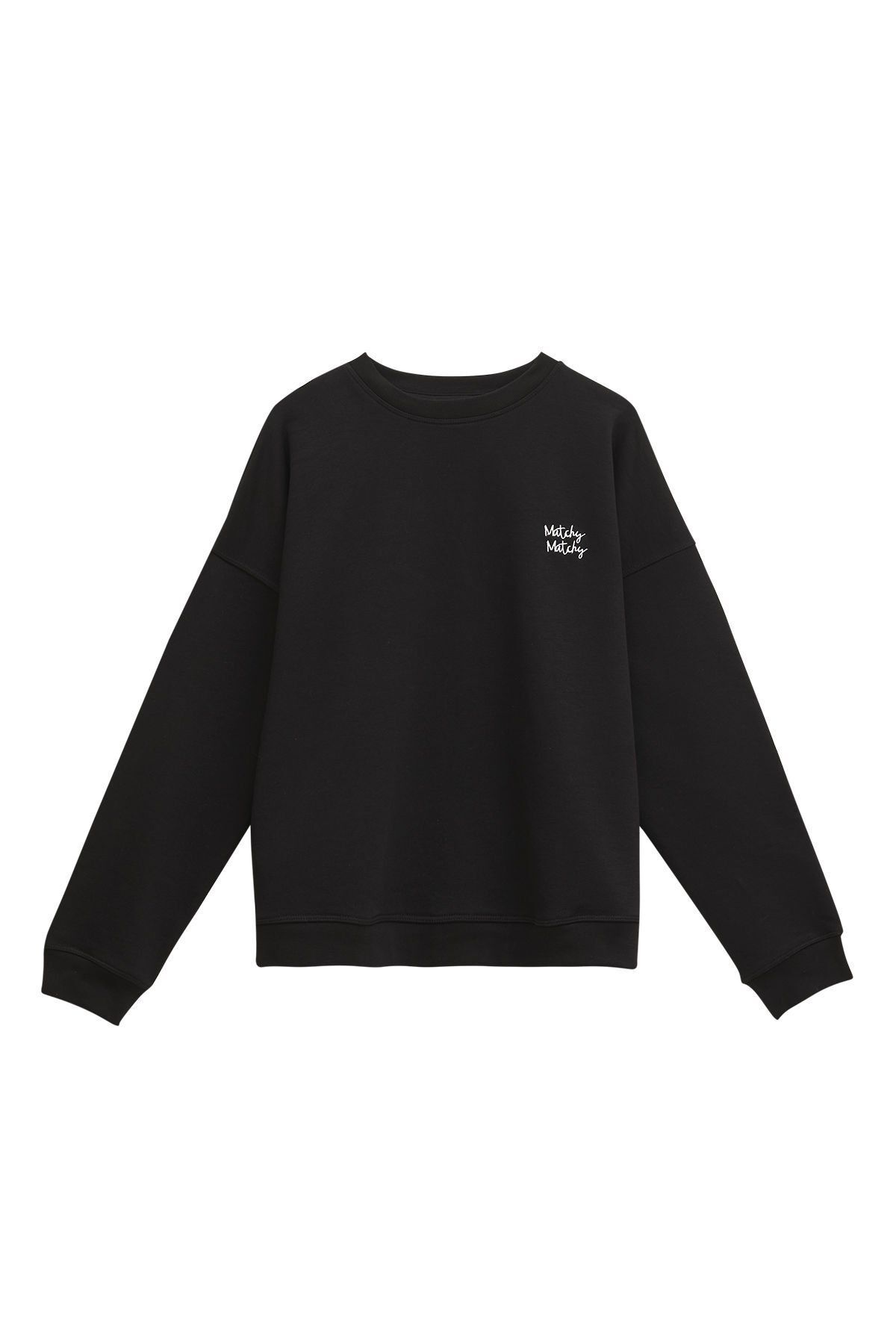 Kadın Black Oversize Sweatshirt