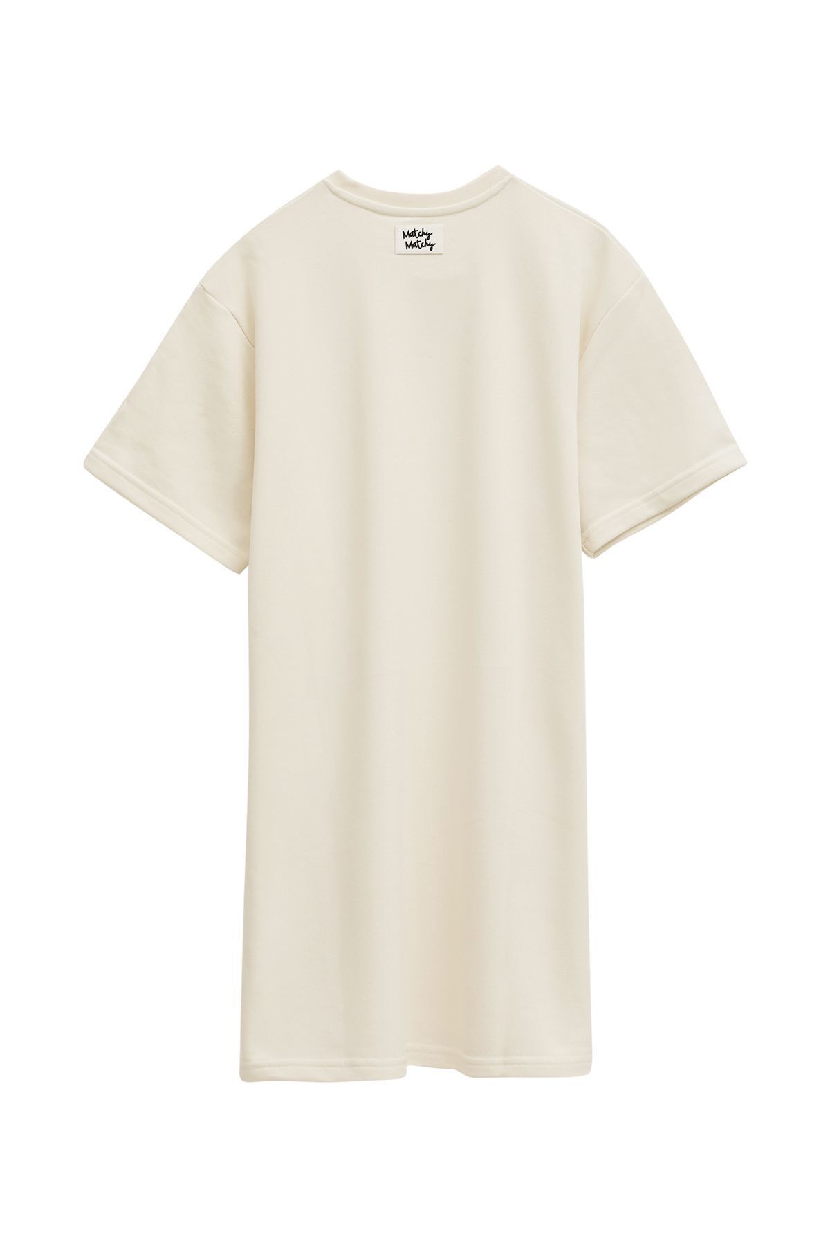 Kadın White Rose SweatDress