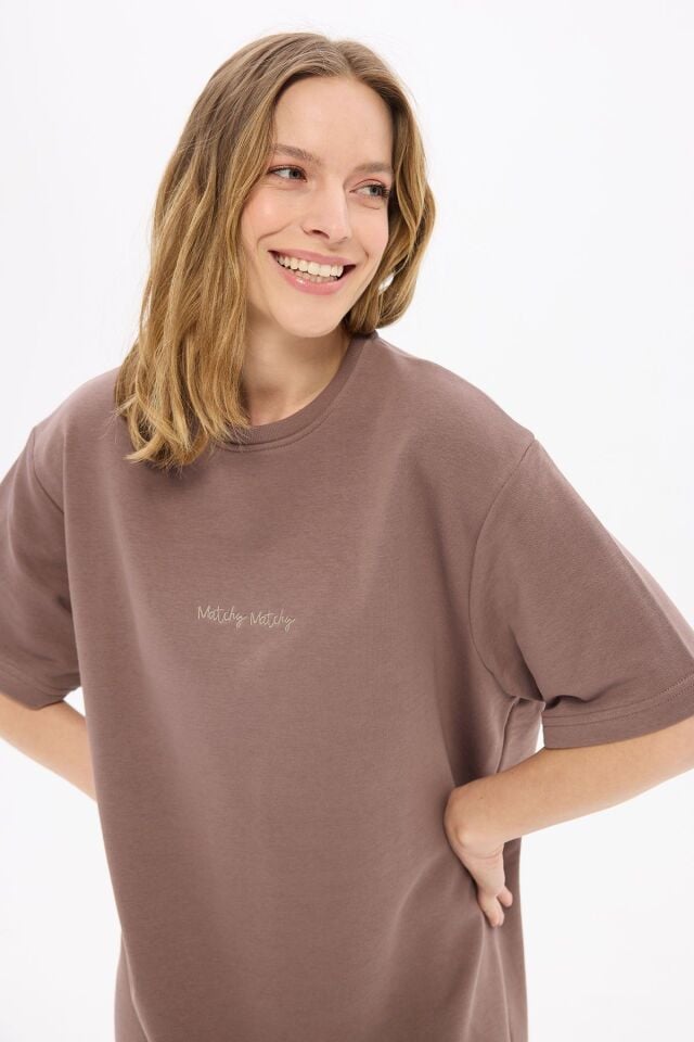 Kadın Espresso SweatDress