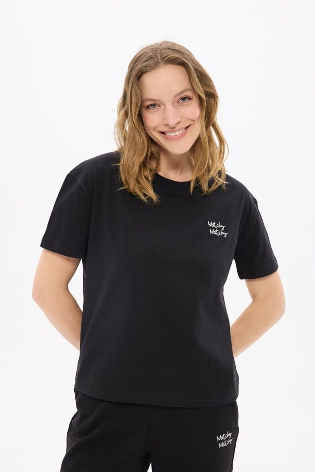 Kadın Black T-shirt