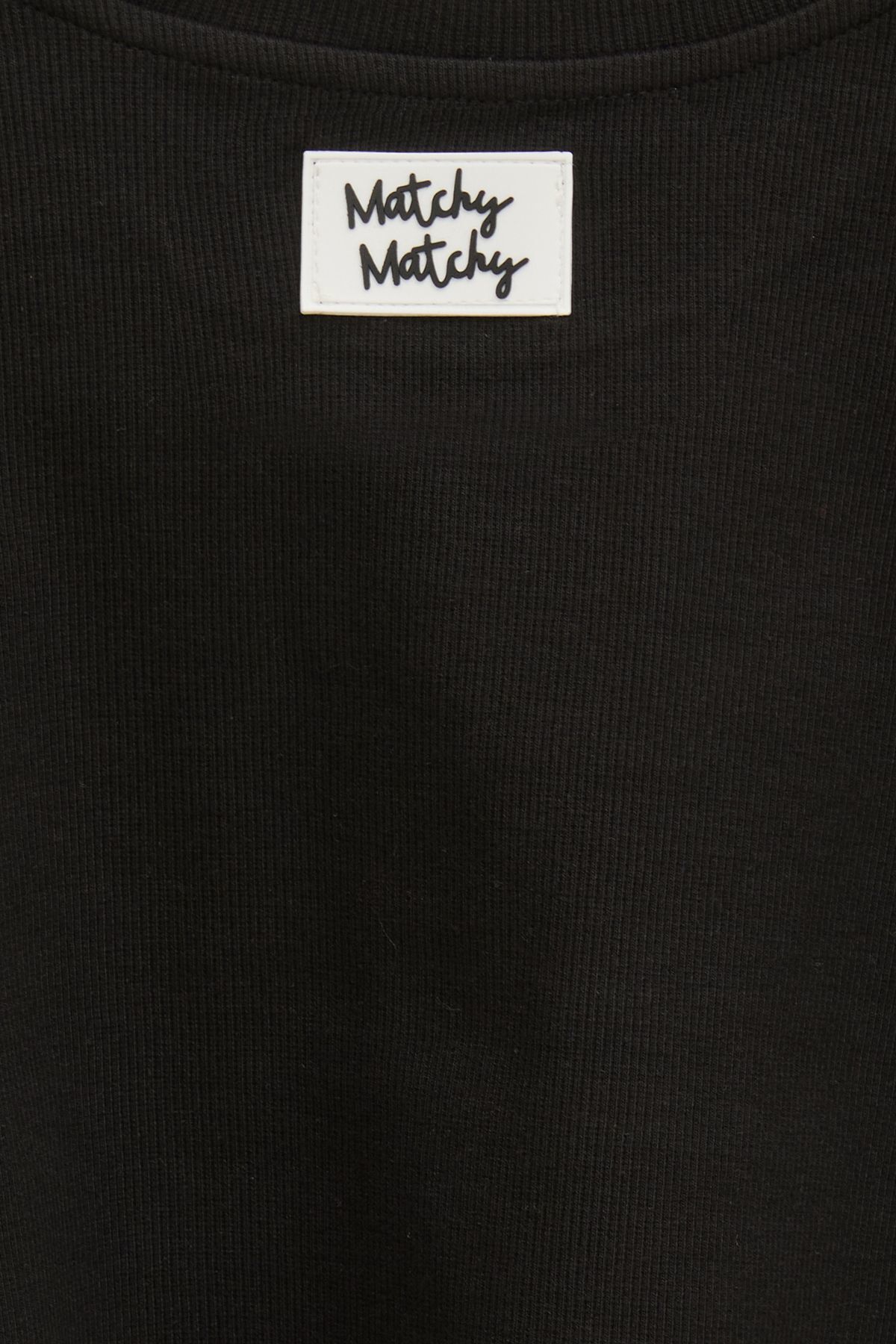 Kadın Pia Black Crop Top Skirt Set