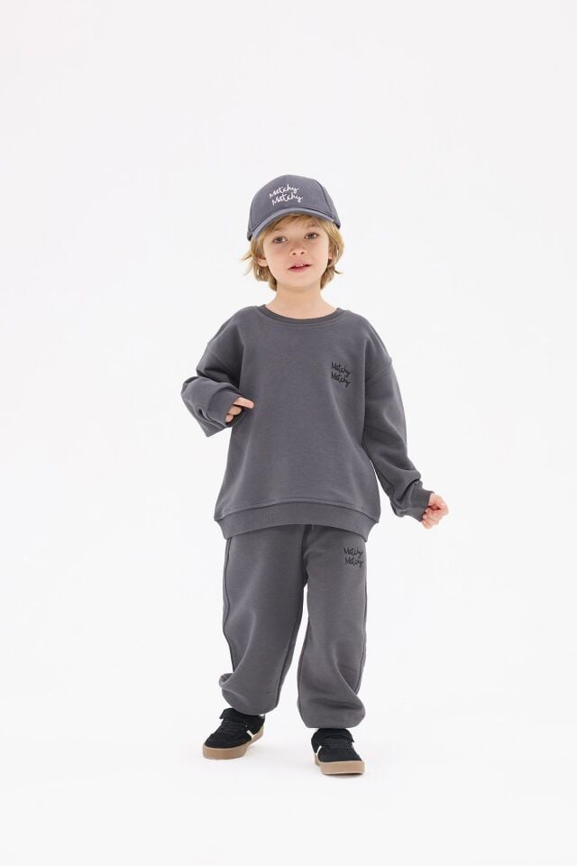 Çocuk Antrasit Sweatpant