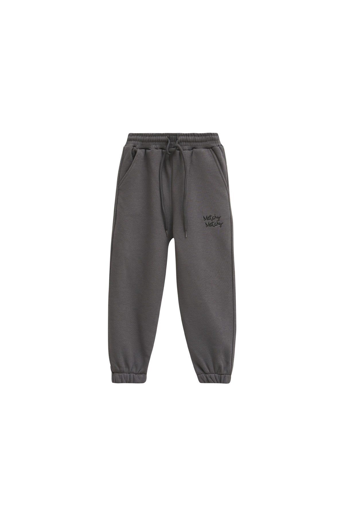 Çocuk Antrasit Sweatpant
