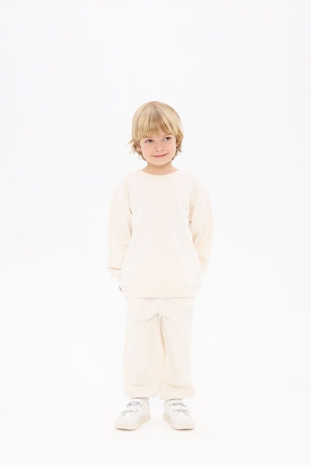 Çocuk White Rose Sweatpant