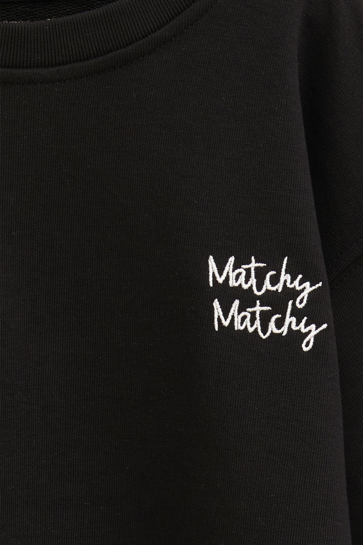 Çocuk Black Sweatshirt