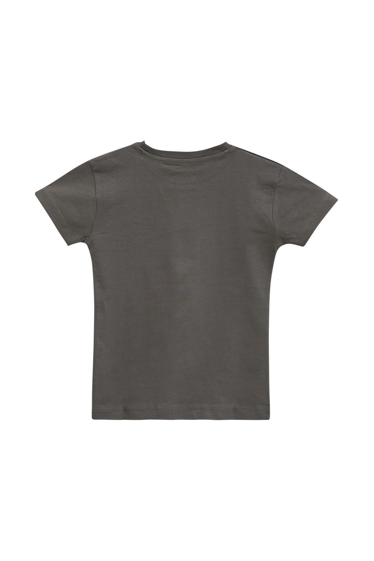 Çocuk Antrasit T-shirt