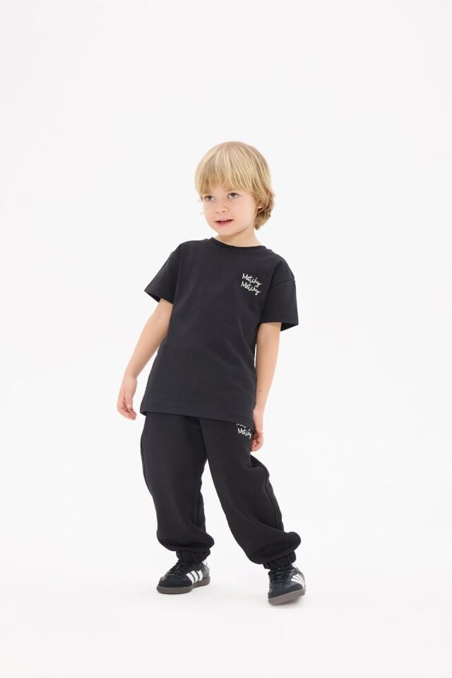 Çocuk Black T-shirt