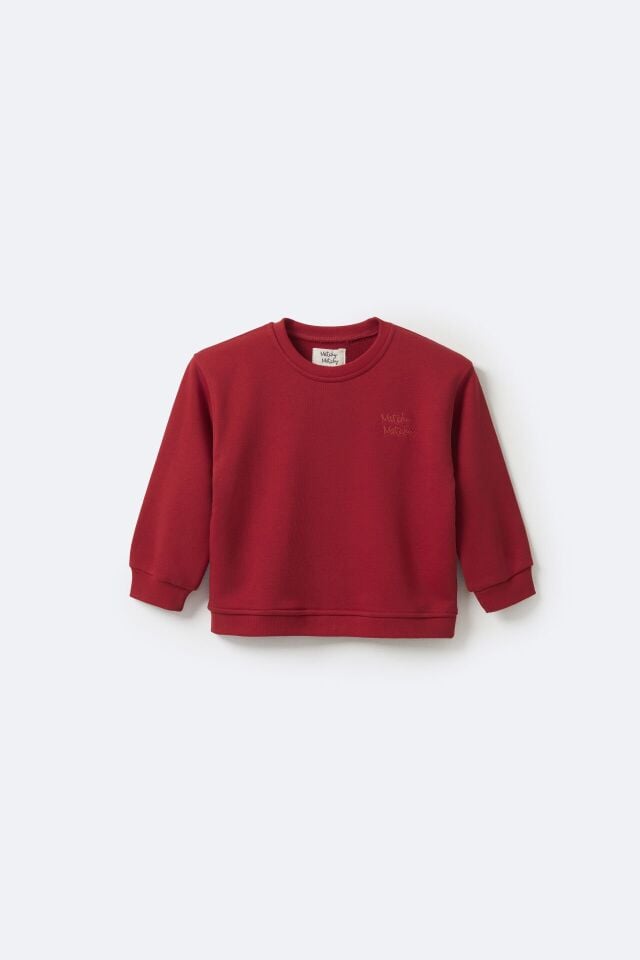 Çocuk Red Sweatshirt